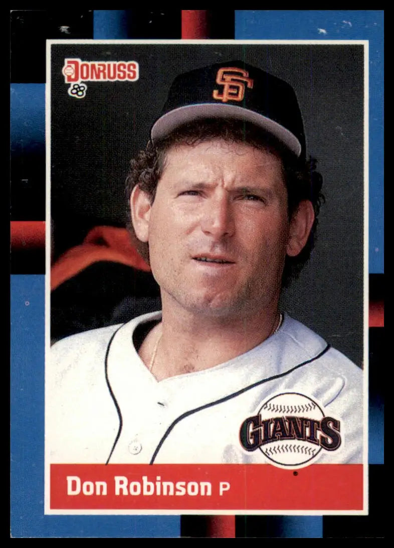 Donruss Don Robinson 573 San Francisco Giants MP - Baseball Card Single