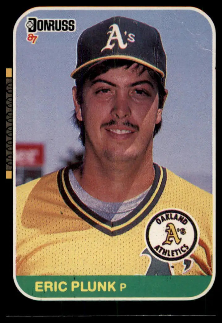 Donruss Eric Plunk 178 Oakland Athletics MP - Baseball Card Single
