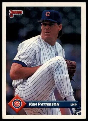 Donruss Ken Patterson 742 Chicago Cubs LP - Baseball Card Single