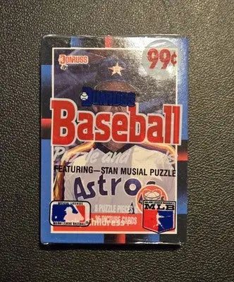 Donruss Pop Up Puzzle Cards 1987 Major League All Stars Lot of 7 Sealed Packs - Baseball Card Box
