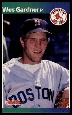 Donruss Wes Gardner 541 Boston Red Sox LP - Baseball Card Single