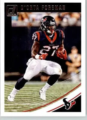 D’Onta Foreman - 2018 Donruss - #117 - Football - Football Card Single