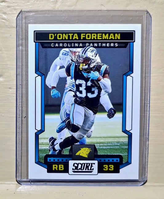 D’Onta Foreman 2023 Panini NFL #45 Score Football Card Carolina Panthers - Football Card Single