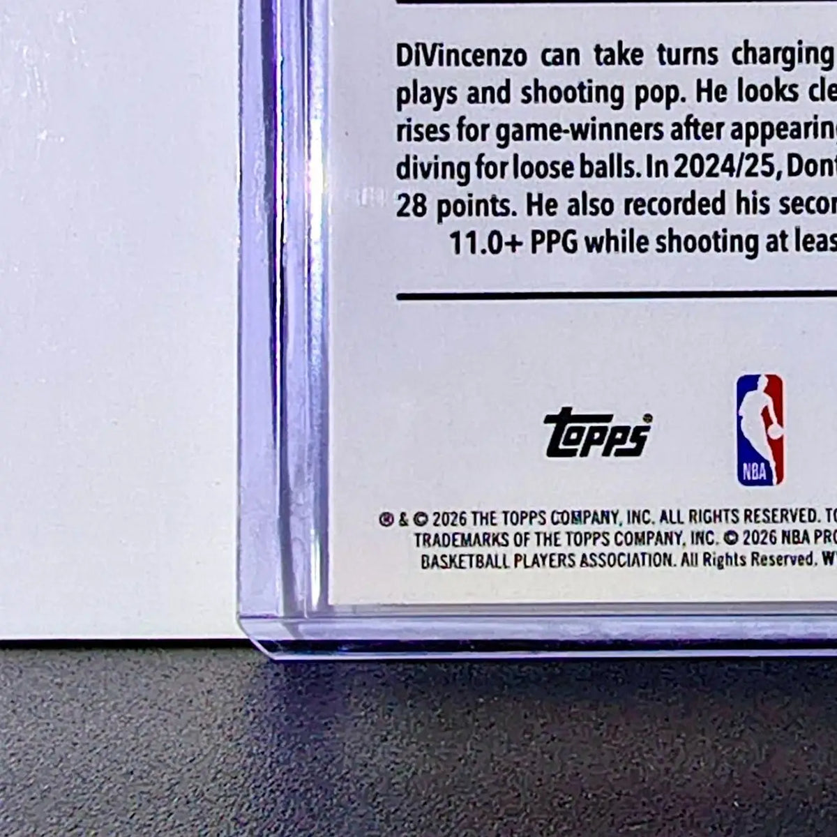Donte DiVincenzo 2025-26 NBA Topps Chrome Update #108 Card Timberwolves - Basketball Card Single