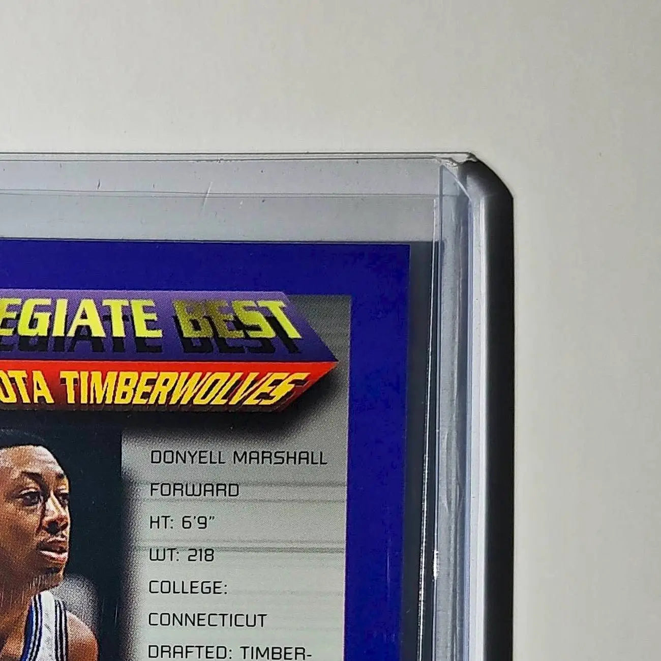 Donyell Marshall 1994-95 Topps Finest #231 Collegiate Best
