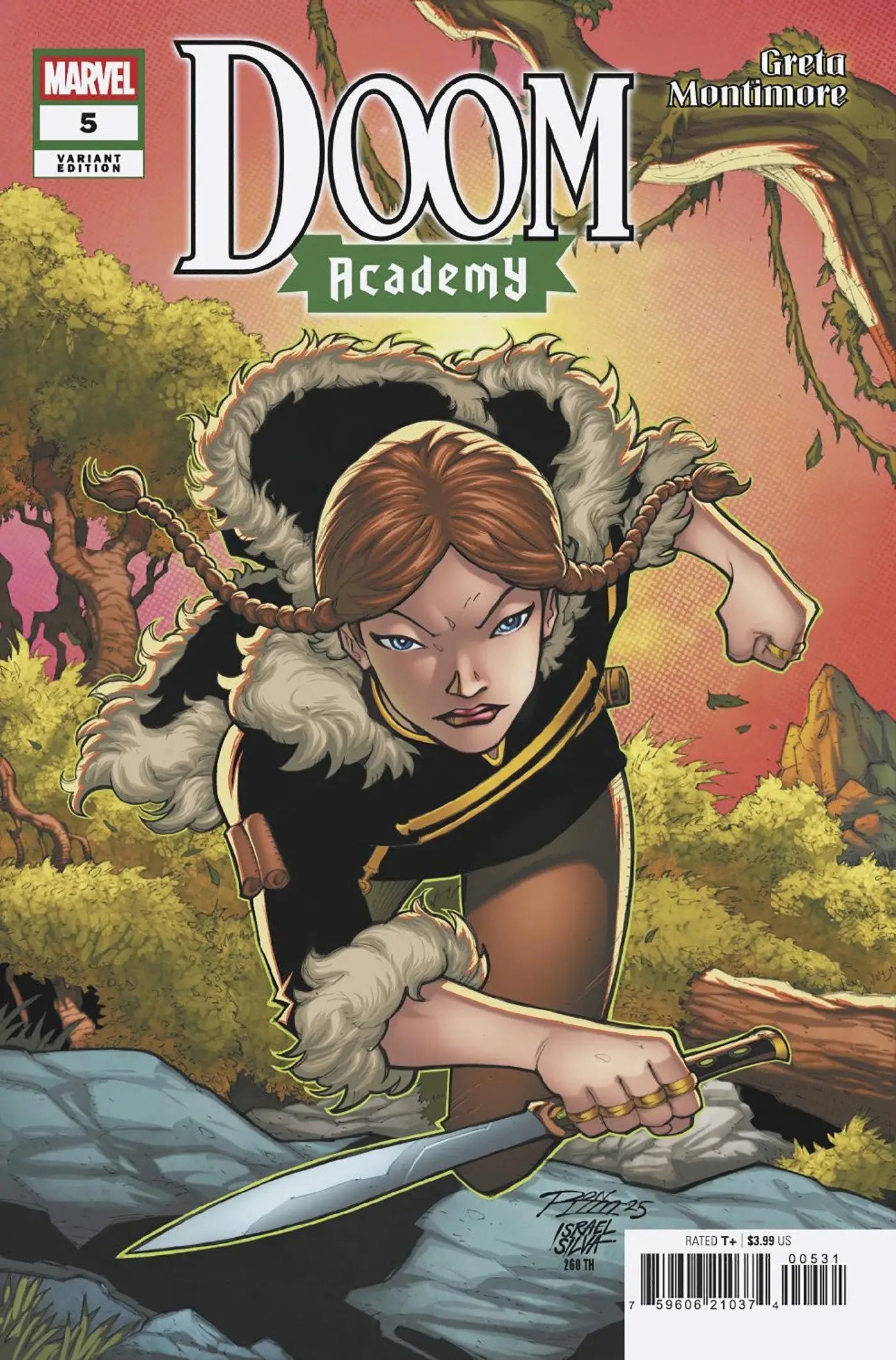 Doom Academy comic book featuring Ron Lim variant art from Doom Academy series