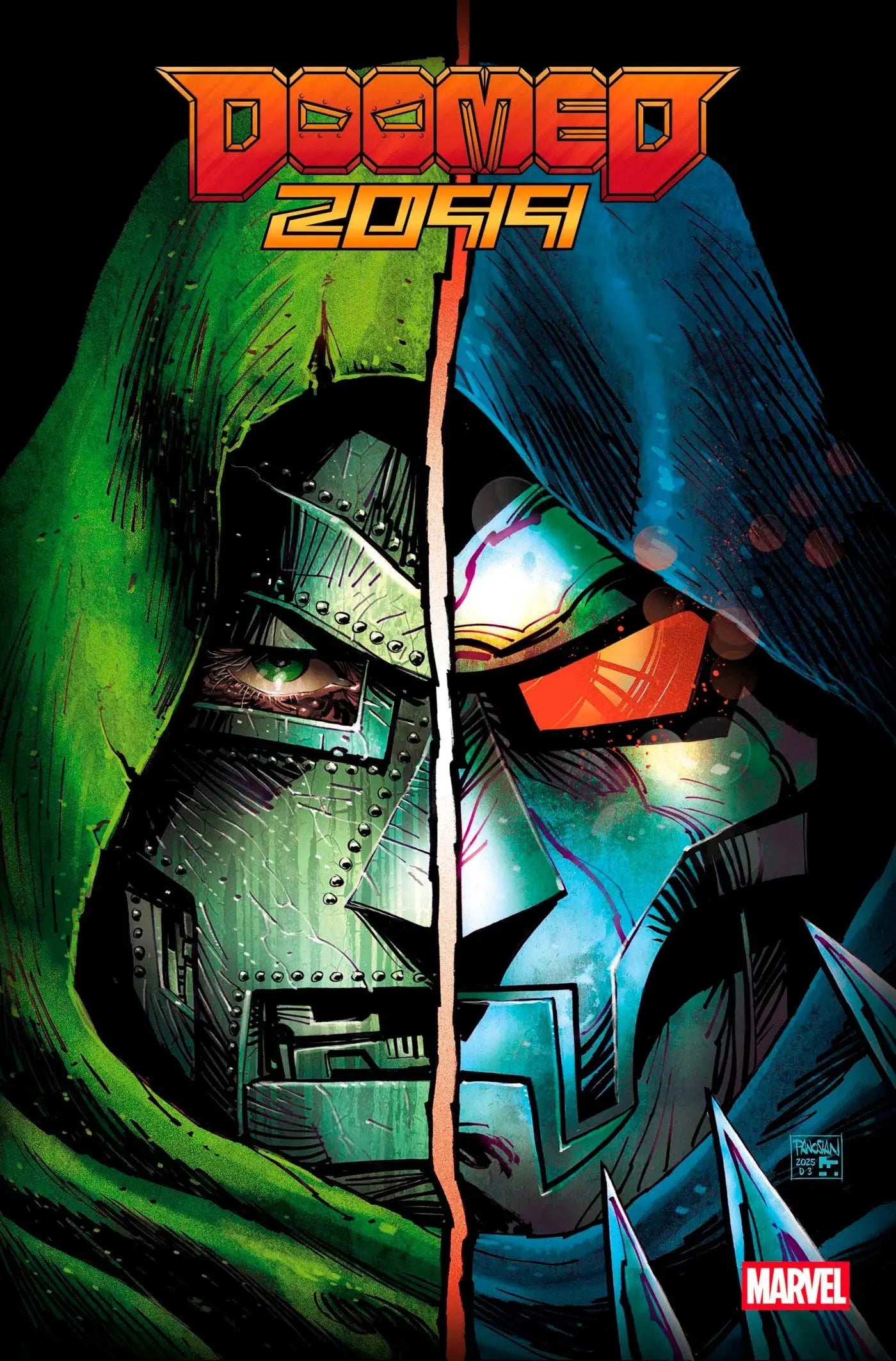 Doomed 2099 #1 Dan Panosian Doomed Mask Foil Variant - Comic Book