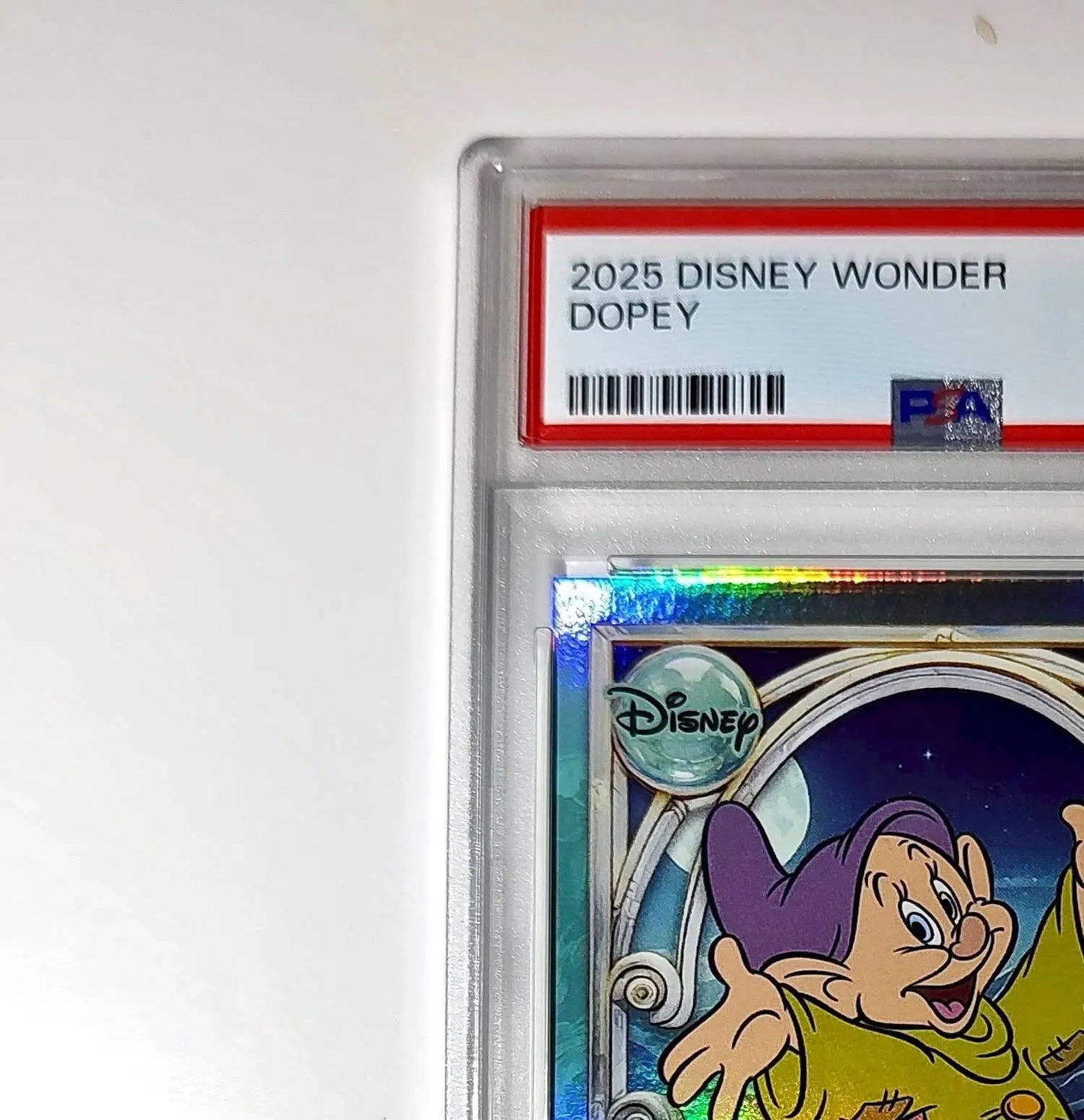 Dopey 2025 Topps Disney #107 Diamond Card Snow White and the Seven Dwarfs PSA 9 - Non-Sports Card Single