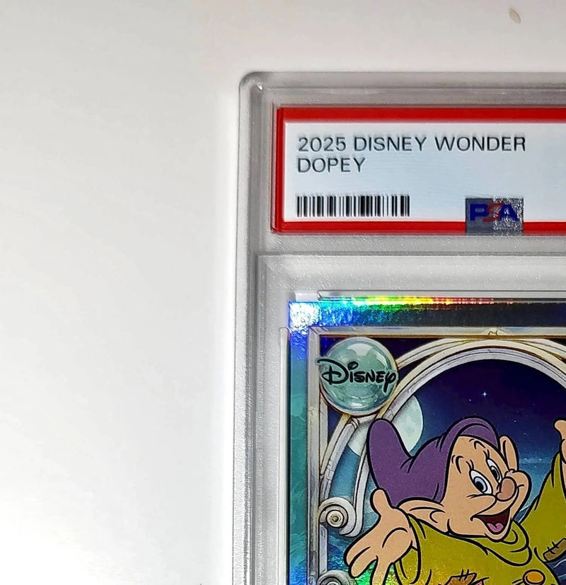 Dopey 2025 Topps Disney #107 Diamond Card Snow White and the Seven Dwarfs PSA 9 - Non-Sports Card Single