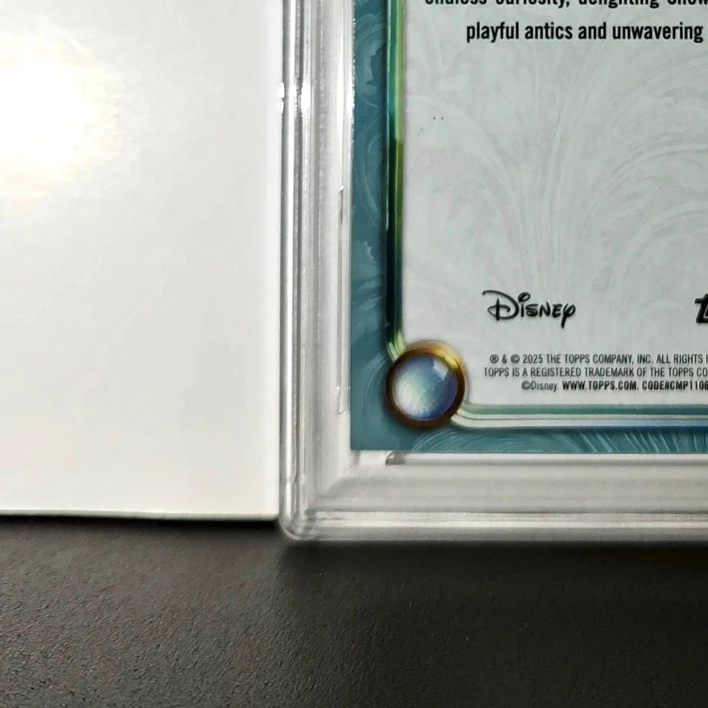 Dopey 2025 Topps Disney #107 Diamond Card Snow White and the Seven Dwarfs PSA 9 - Non-Sports Card Single