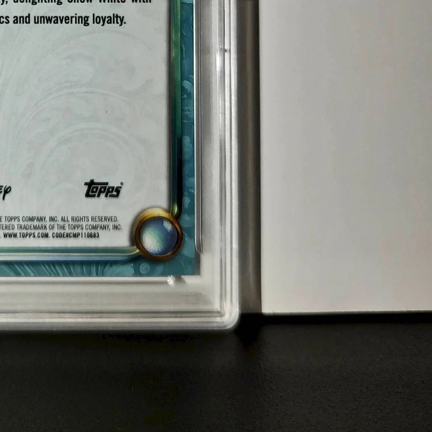 Dopey 2025 Topps Disney #107 Diamond Card Snow White and the Seven Dwarfs PSA 9 - Non-Sports Card Single