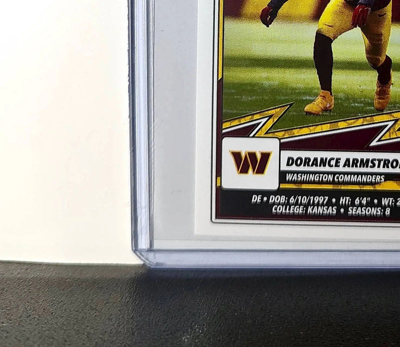 Dorance Armstrong Jr. 2025 Panini NFL #352 Sticker Commanders