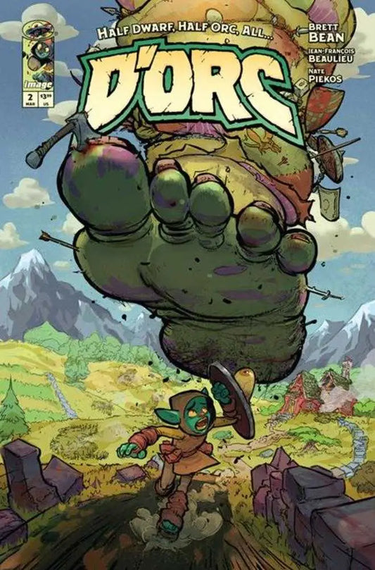 Dorc #2 Cover B Riley Rossmo Variant - Back Issues