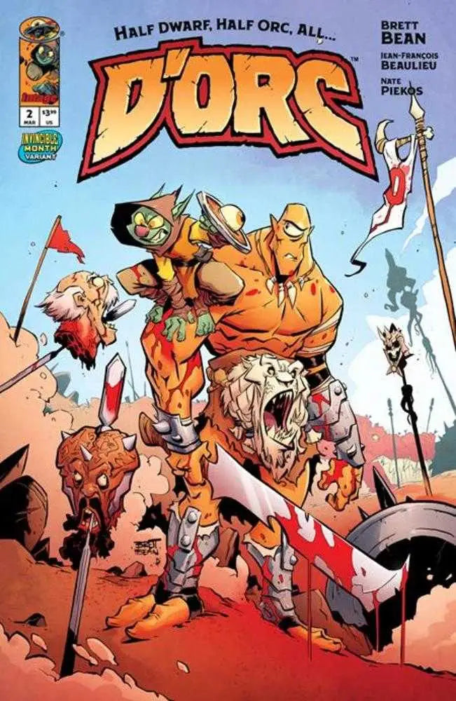 Dorc #2 Cover C Brett Bean Invincible Team Up Variant - Comic Book