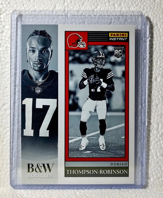 Dorian Thompson-Robinson 2023 Panini NFL #8 Black & White Rookies Card 1/216 - Football Card Single