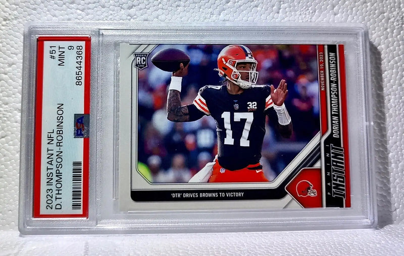 Dorian Thompson-Robinson 2023 Panini NFL Rookie 51 Card 1 of 134 PSA 9 Mint - Football Card Single
