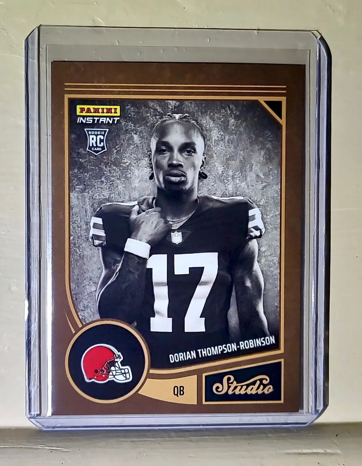 Dorian Thompson-Robinson 2023 Panini NFL Studio Rookies #8 Rookie Card 1/370 - Football Card Single