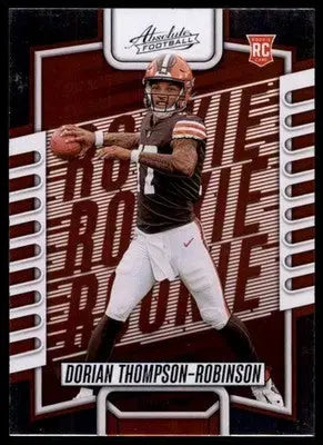 Dorian Thompson-Robinson Rookie 2023 Panini Absolute Retail #140 Browns - Football Card Single