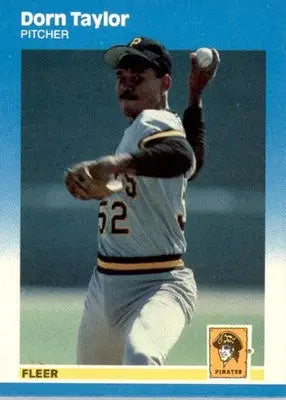 Dorn Taylor - 1987 Fleer Update - #U-118 - Baseball - Baseball Card Single