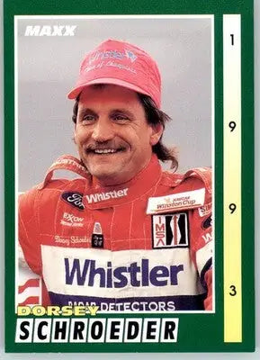 Dorsey Schroeder - 1993 Maxx - #64 - Racing - Racing Card Single