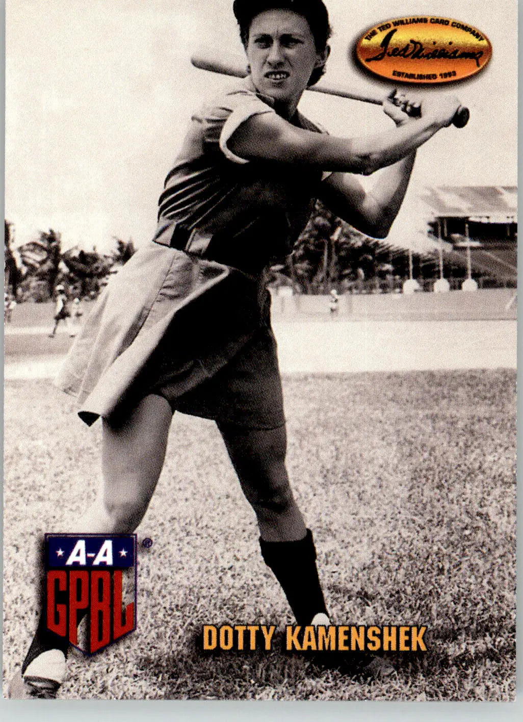 Dotty Kamenshek - 1993 Ted Williams - #117 - Baseball - Baseball Card Single