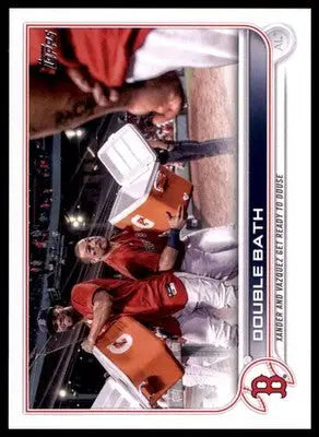 Double Bath 2022 Topps #229 Boston Red Sox - Baseball Card Single