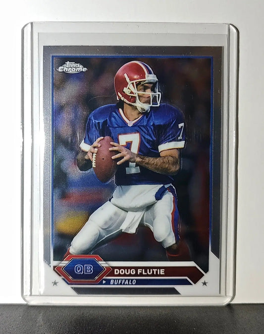 Doug Flutie 2023 Topps Chrome NFL #35 Card Buffalo Bills - Football Card Single