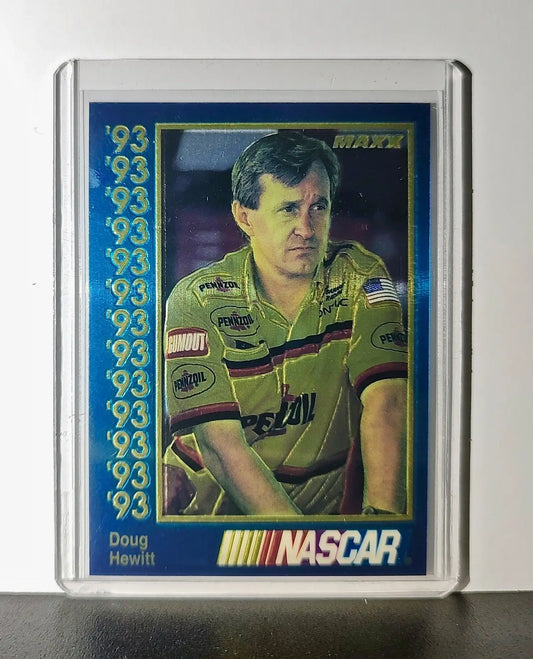 Doug Hewitt 1993 Maxx Premier Plus Racing #148 NASCAR Card Bahari Racing - Racing Card Single