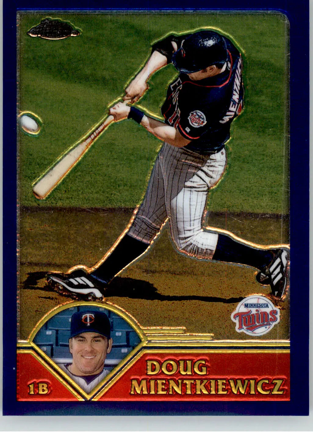 Doug Mientkiewicz - 2003 Topps Chrome - #395 - Baseball - Baseball Card Single