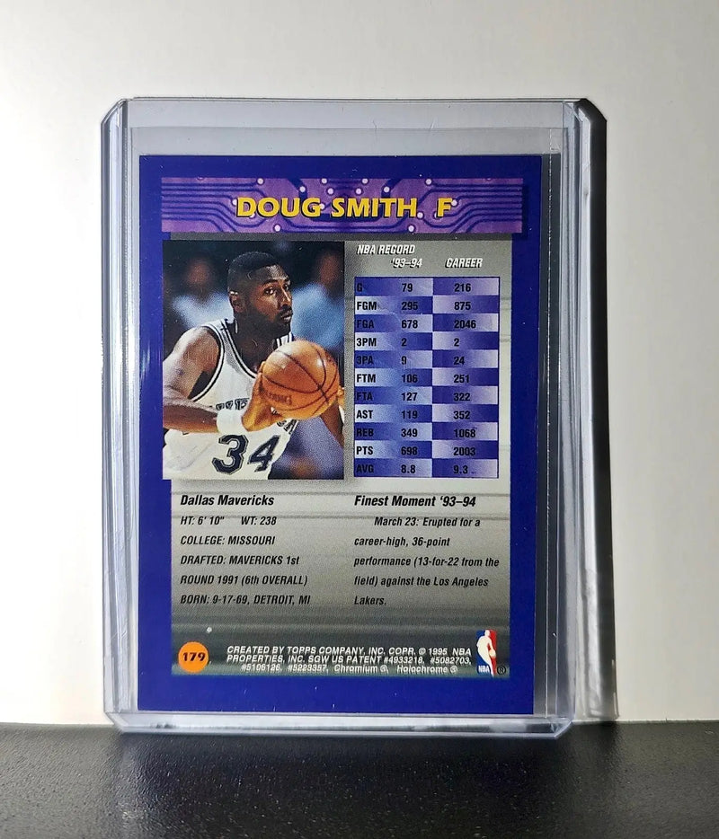 Doug Smith 1994-95 Topps Finest #179 Basketball Card
