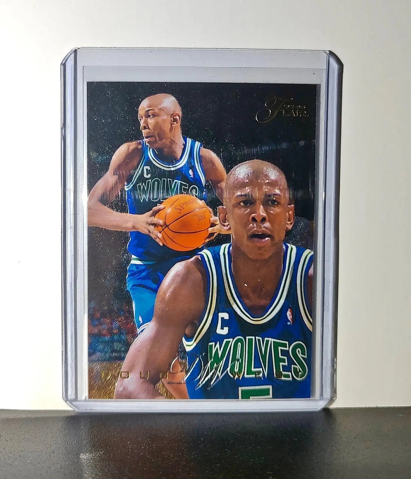 Doug West 1995-96 Flair NBA #81 Card Minnesota Timberwolves