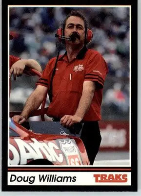 Doug Williams - 1991 Traks - #89 - Racing - Racing Card Single