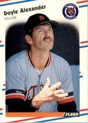 Doyle Alexander - 1988 Fleer - #51 - Baseball - Baseball Card Single