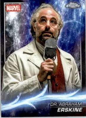 Dr. Abraham Erskine - 2025 Topps Chrome Marvel Studios - #23 - Non_sport - Non-Sports Card Single