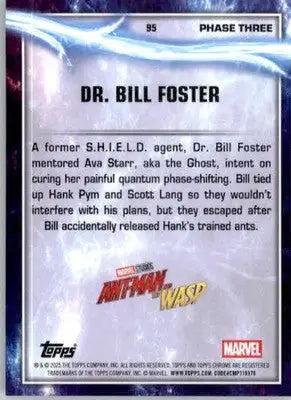 Dr. Bill Foster - 2025 Topps Chrome Marvel Studios - #95 - Non_sport - Non-Sports Card Single