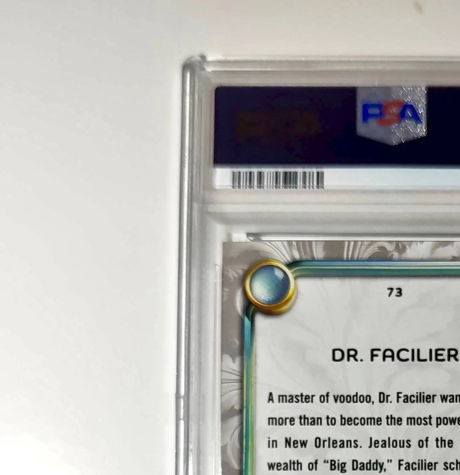 Dr. Facilier 2025 Topps Disney #73 Winter The Princess and the Frog PSA 10 - Non-Sports Card Single