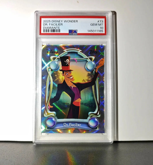 Dr. Facilier 2025 Topps Disney #73 Winter The Princess and the Frog PSA 10 - Non-Sports Card Single