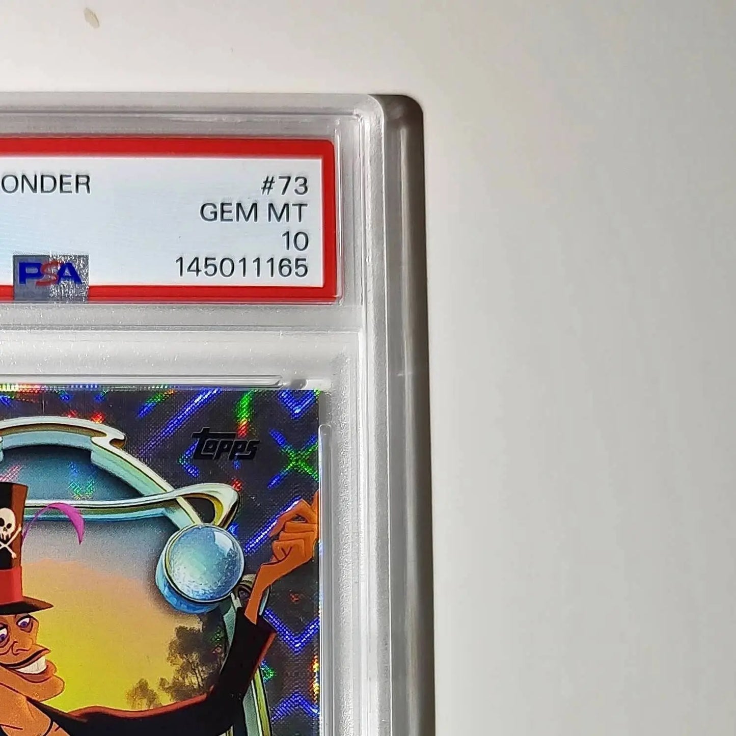 Dr. Facilier 2025 Topps Disney #73 Winter The Princess and the Frog PSA 10 - Non-Sports Card Single