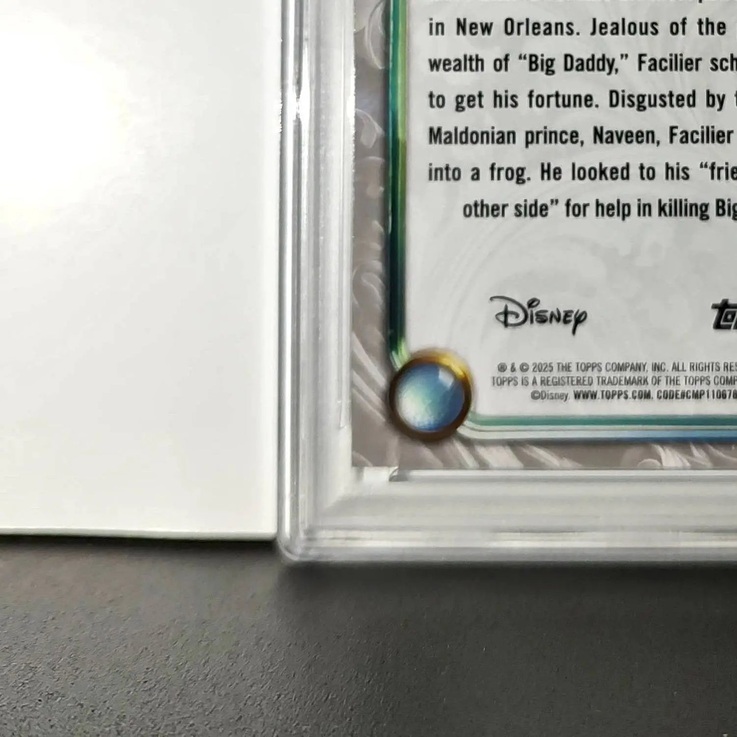 Dr. Facilier 2025 Topps Disney #73 Winter The Princess and the Frog PSA 10 - Non-Sports Card Single