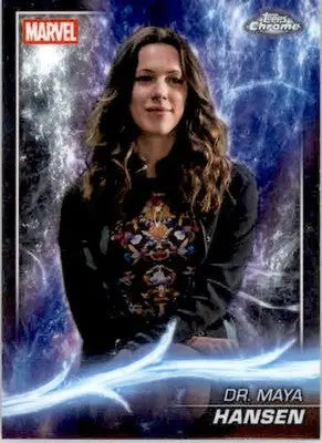Dr. Maya Hansen - 2025 Topps Chrome Marvel Studios - #36 - Non_sport - Non-Sports Card Single