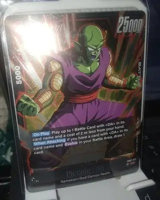 Dragon Ball SCG Wish For Shenron Piccolo: DA FB07-017 Super Rare Foil Hero