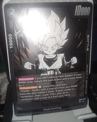 Dragon Ball Son Goten SB02-024 Manga Booster 02 Foil Pre-Owned - Other