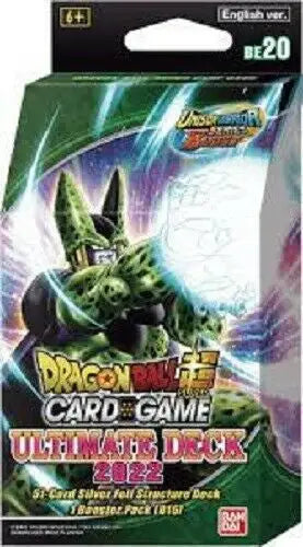 Dragon Ball Super TCG Ultimate Deck package with green dragon-like creature artwork