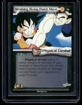 Dragon Ball Z Collectible Card Game Goku Vegeta #36 - TCG Card Single