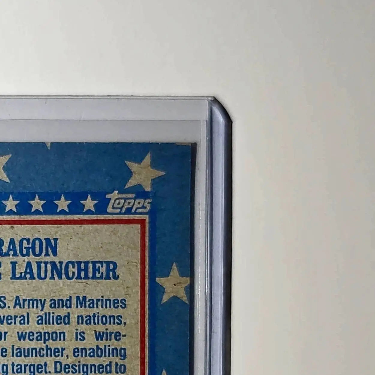 Dragon Missile Launcher 1991 Topps Desert Storm #105 Card - Non-Sports Card Single