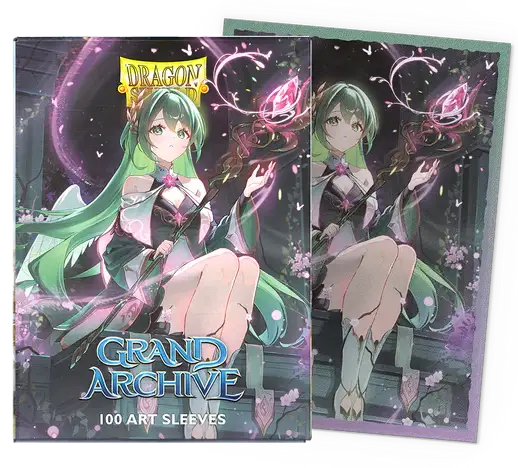 Dragon Shield (100 ct.) Matte Dual Art Sleeves: ’Grand Archive - Ariel’ - Gaming Supplies - Card Sleeves