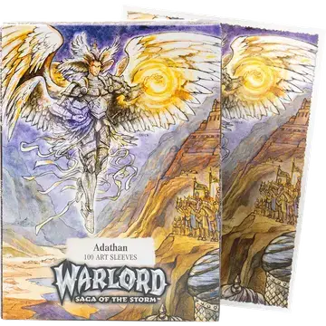 Dragon Shield Art Sleeves Warlord CCG Saga of the Storm - Into the Accordlands: Free Kingdoms 100ct - Gaming Supplies