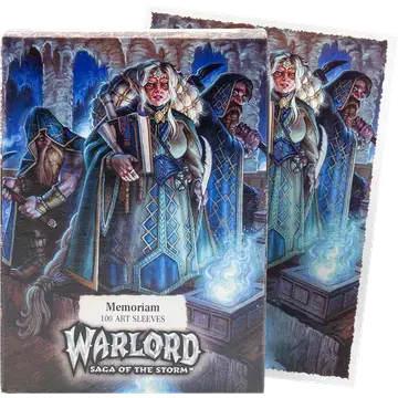 Dragon Shield Art Sleeves Warlord CCG Saga of the Storm - Into the Accordlands: Dwarven Forges 100ct - Gaming Supplies
