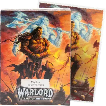 Dragon Shield Art Sleeves Warlord CCG Saga of the Storm - Into the Accordlands: Nothrog Legions 100ct - Gaming Supplies