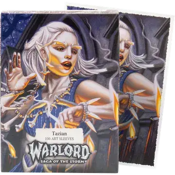 Dragon Shield Art Sleeves Warlord CCG Saga of the Storm - Into the Accordlands: Elven Branches 100ct - Gaming Supplies